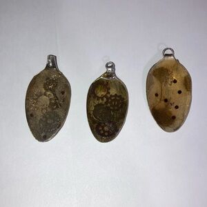 Hand crafted spoon pendants